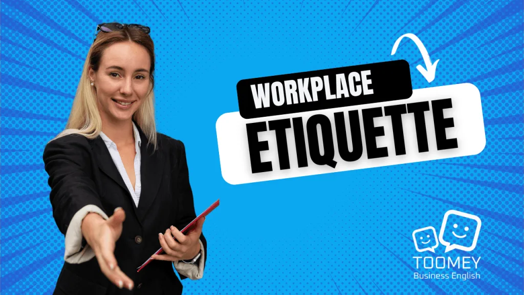 Businesswoman reaching out for a handshake demonstrating workplace etiquette.